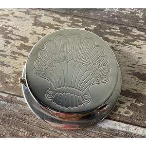 Vintage Shell Pattern Coasters Set of 6 Bar Ware